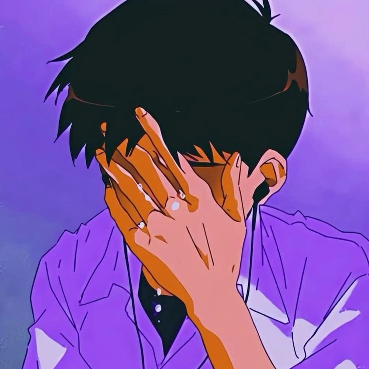 Evangelion PFP Sad