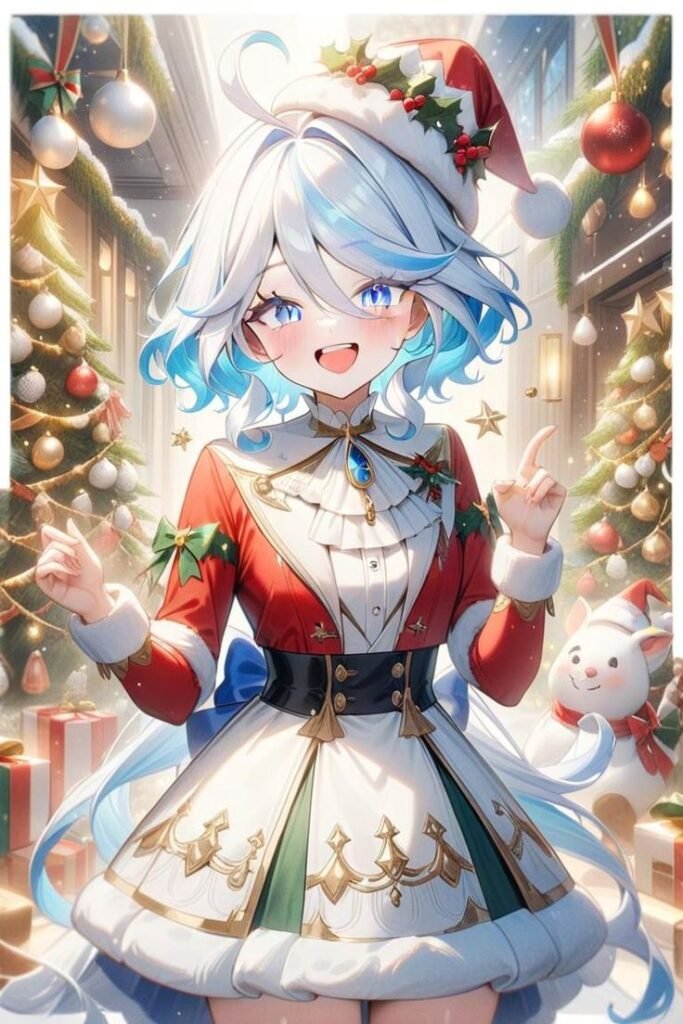 Furina PFP Christmas