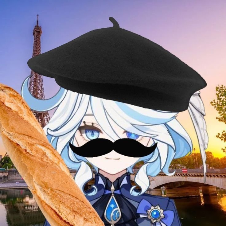 Furina PFP Meme