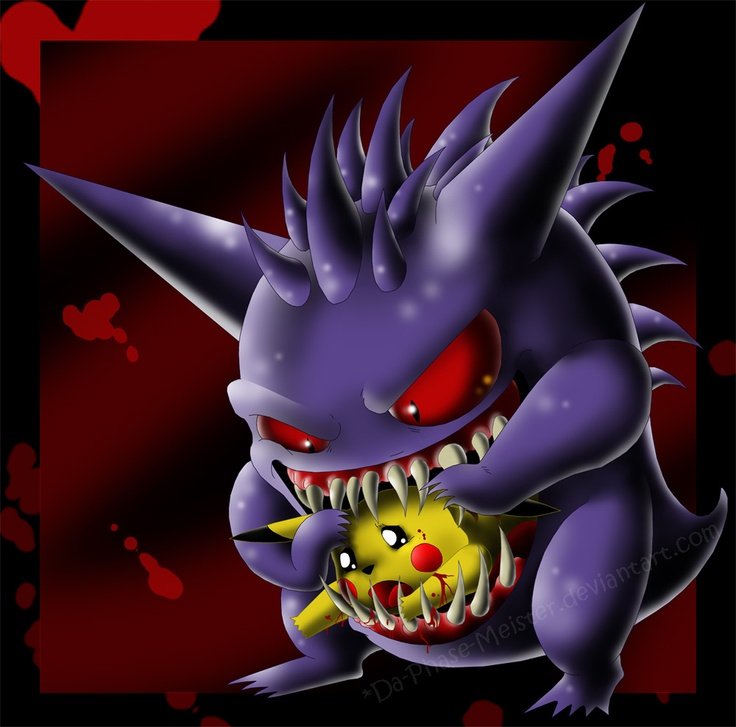 Gengar PFP Creepy