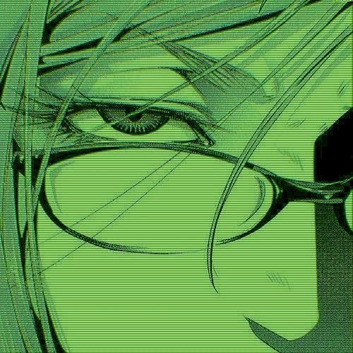 Green Emo PFP