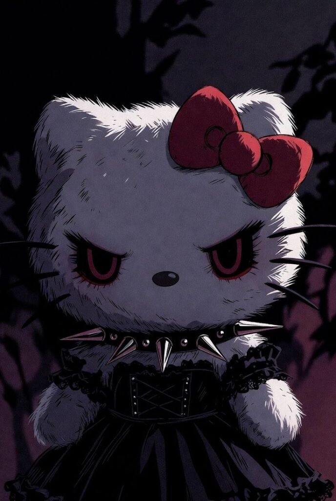 Hello Kitty Dark PFP