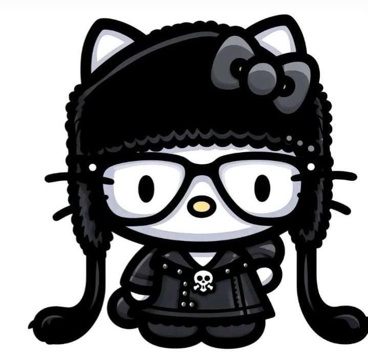 Hello Kitty PFP Black