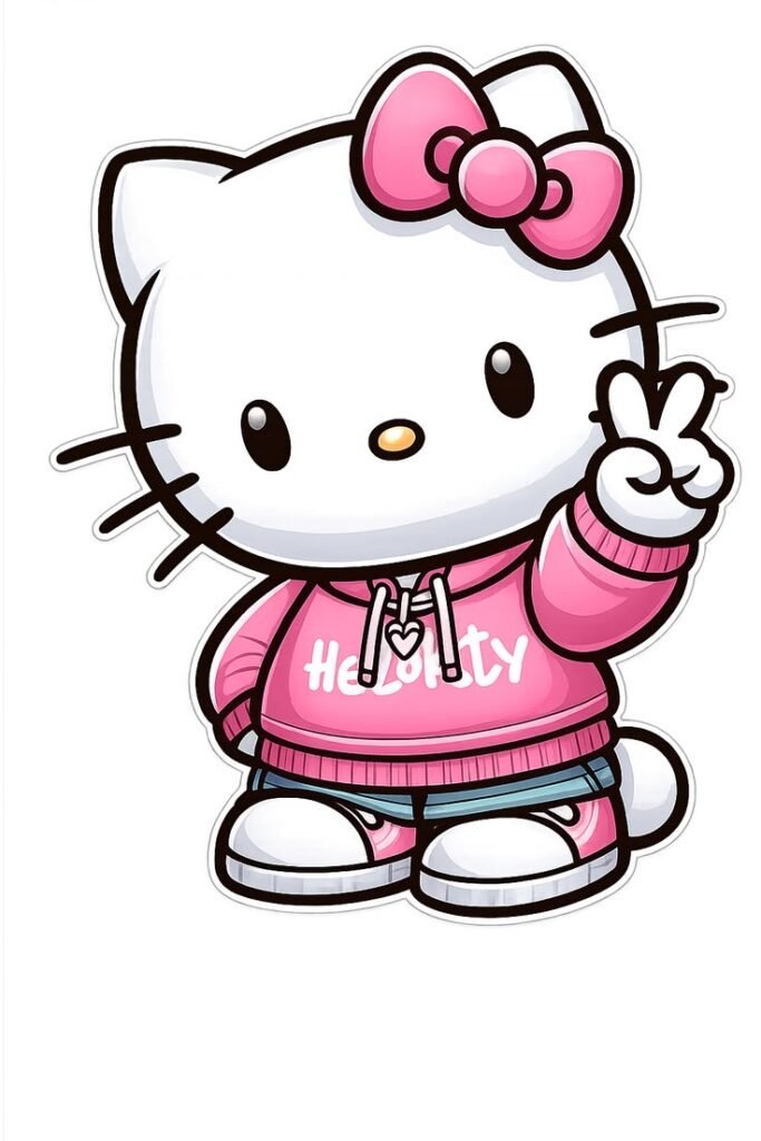 Hello Kitty PFP Y2K