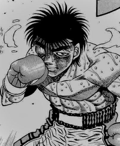 Ippo PFP Black And White