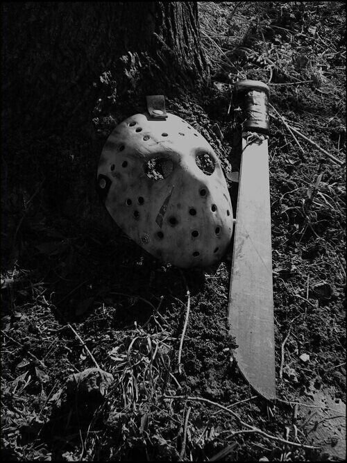 Jason Voorhees PFP Black And White