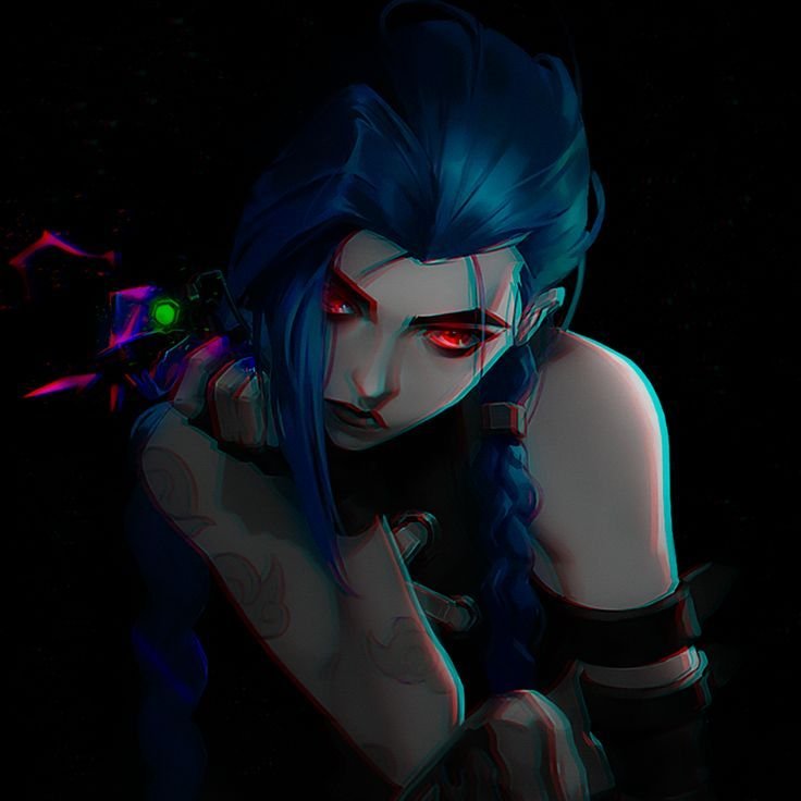 Jinx PFP Angry