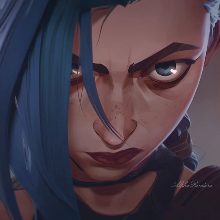 Jinx PFP Angry