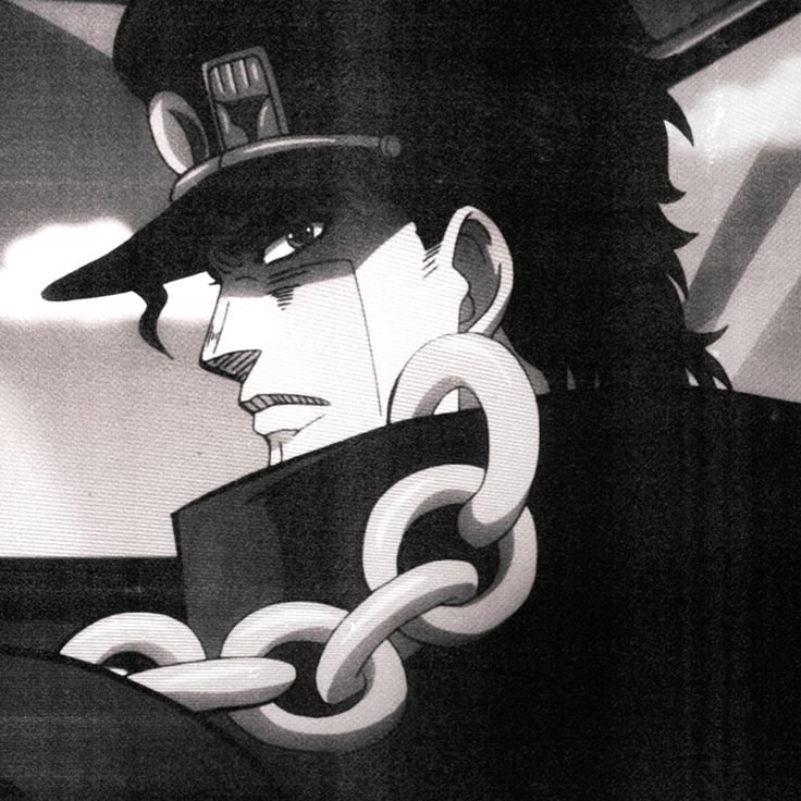 JoJo PFP Black And White