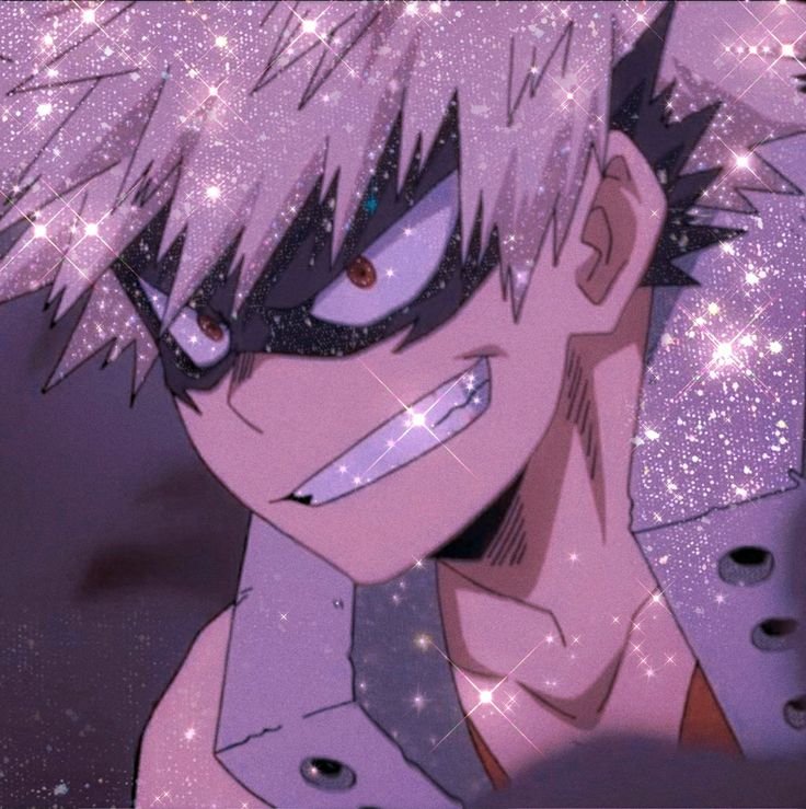 Katsuki Bakugo Glitter PFP