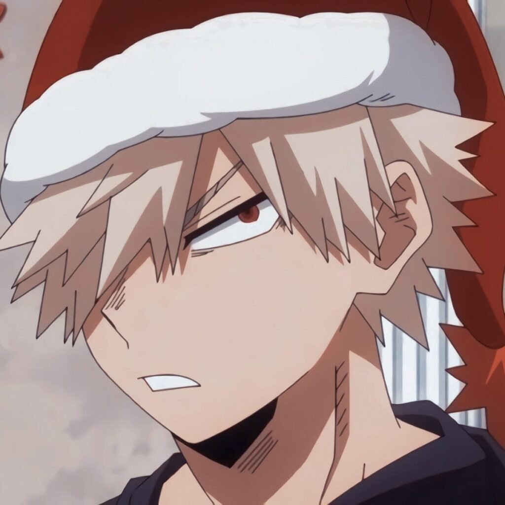 Katsuki Bakugou Christmas PFP