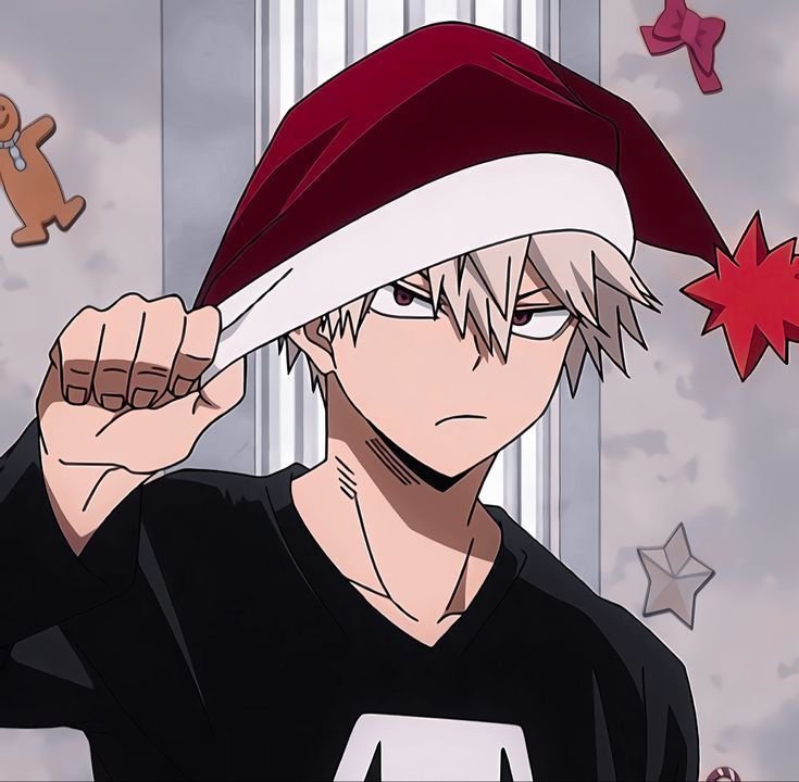 Katsuki Bakugou Christmas PFP