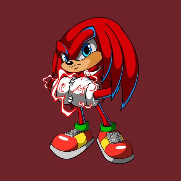 Knuckles PFP Angry