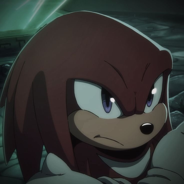 Knuckles PFP Sad