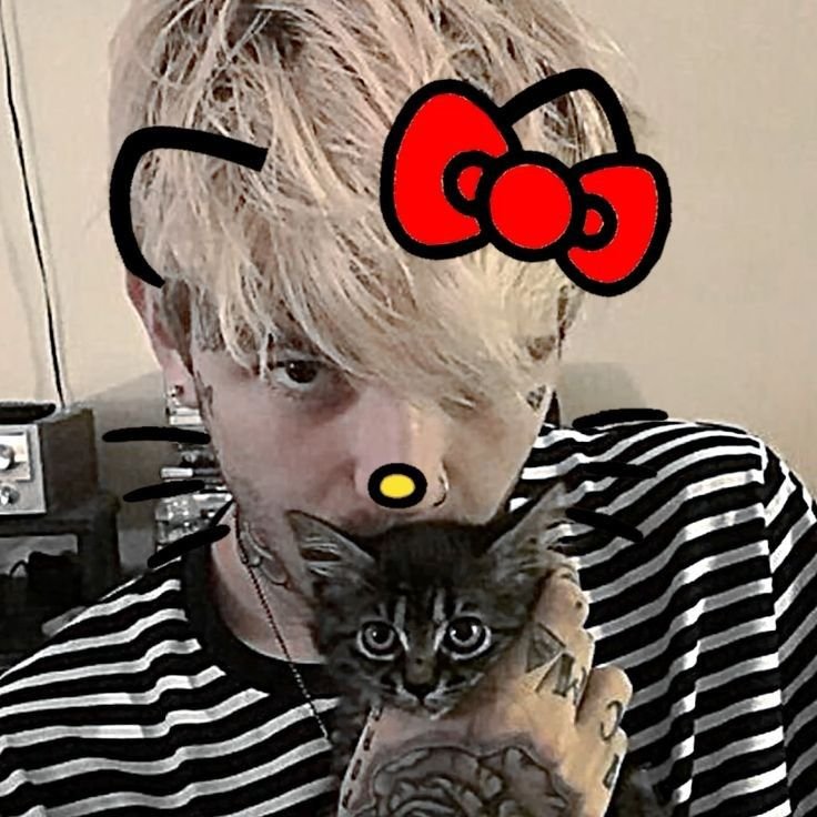 Lil Peep PFP Hello Kitty