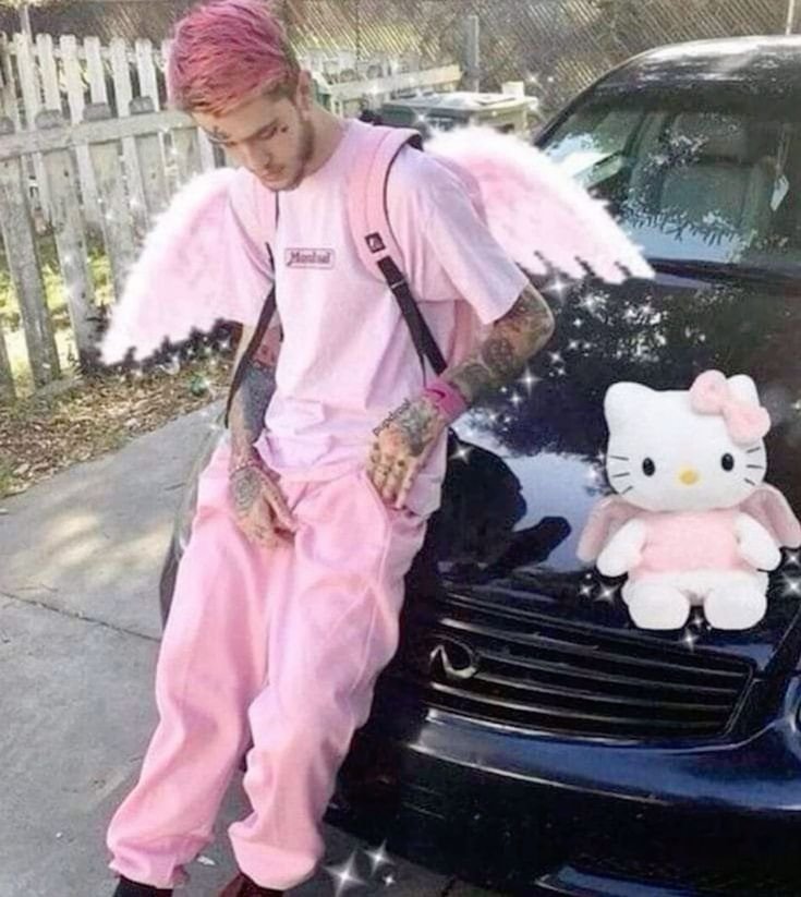 Lil Peep PFP Pink