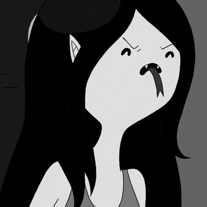 Marceline PFP Black And White