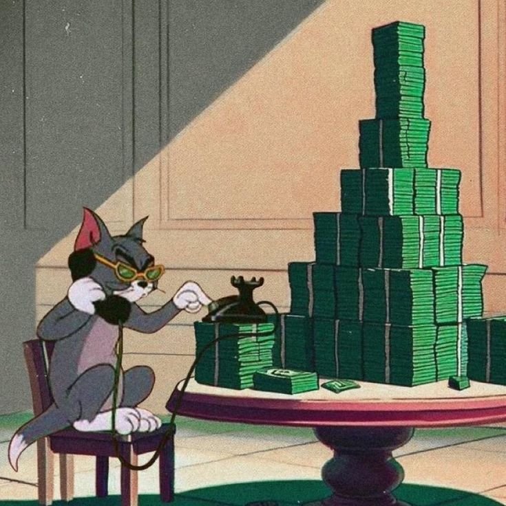 Money PFP Cartoon
