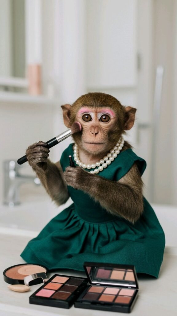 Monkey PFP Girl