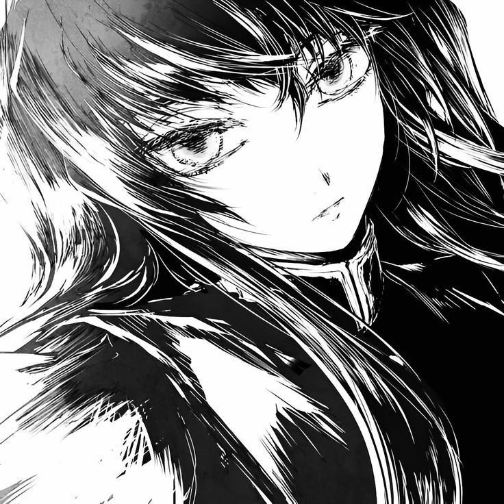 Muichiro PFP Black And White