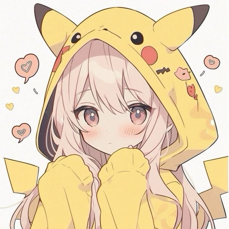 Pikachu PFP Girl