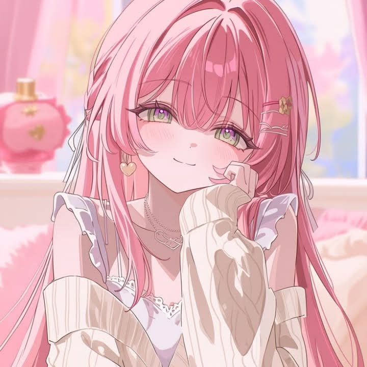 Pink Egirl PFP