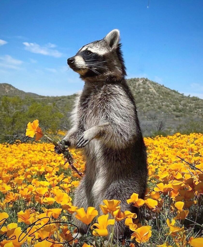 Raccoon PFP Grow A Garden