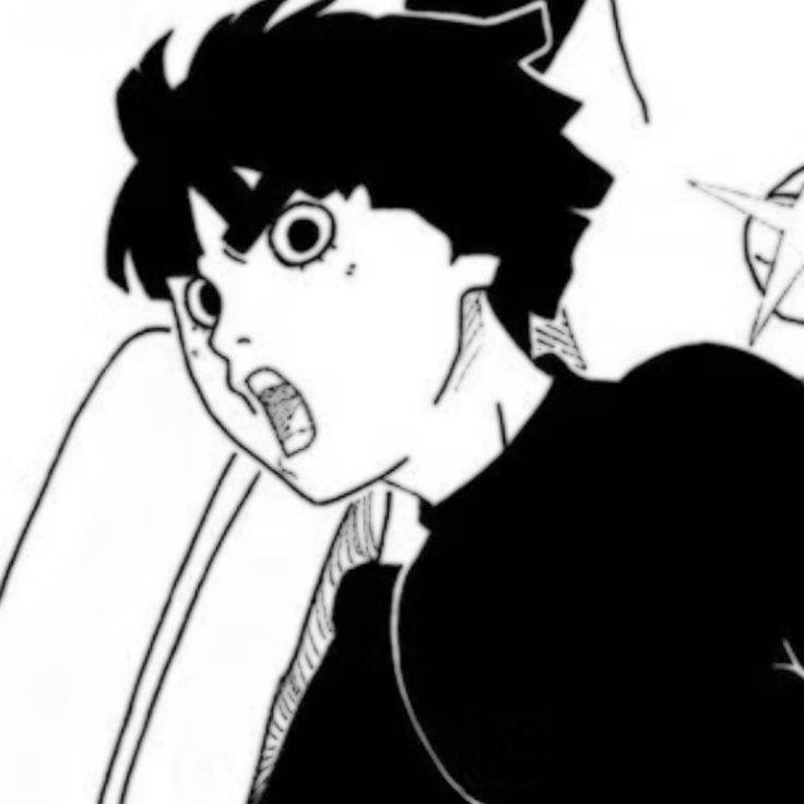 Rock Lee PFP Black And White