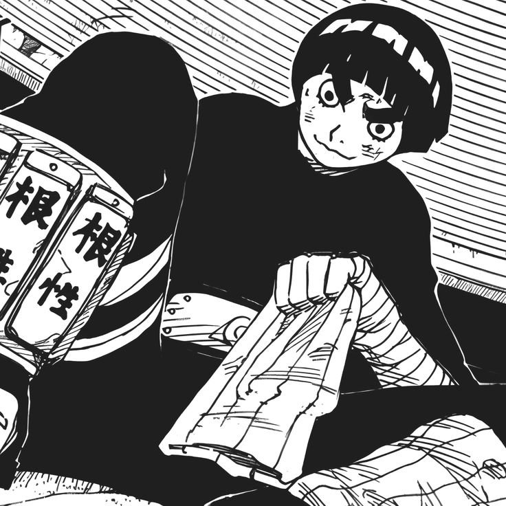 Rock Lee PFP Manga