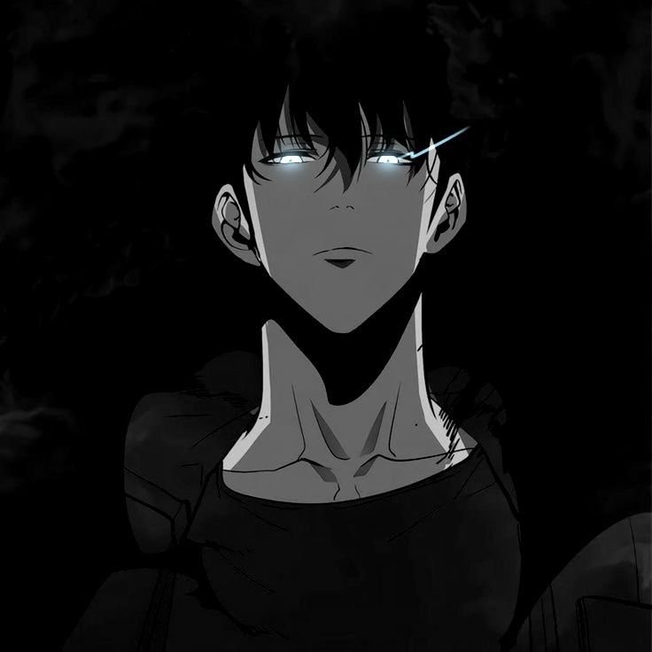 Solo Leveling PFP Black And White