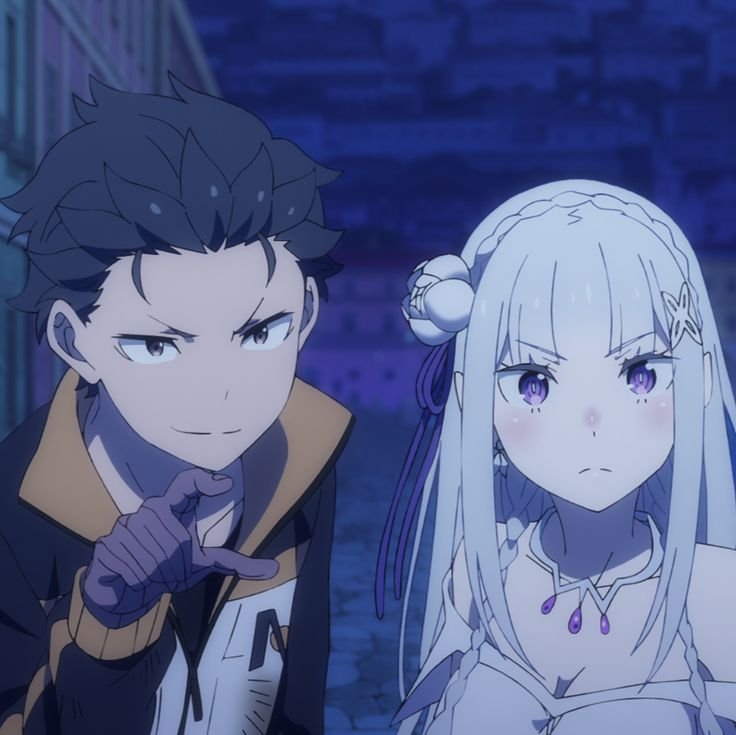Subaru And Emilia Matching PFP