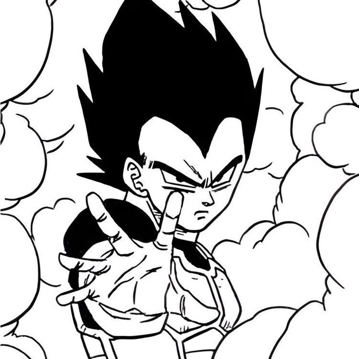 Vegeta PFP Manga