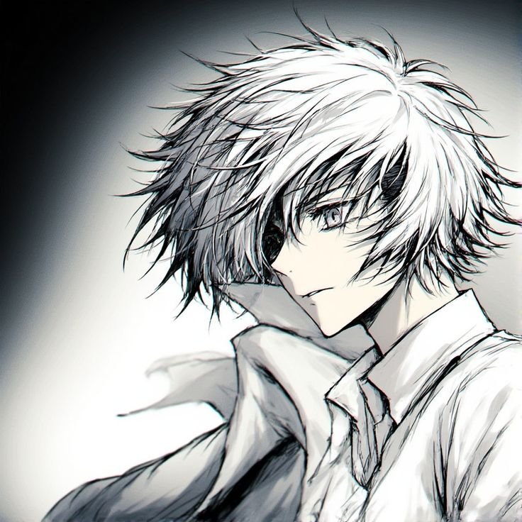 White TikTok PFP
